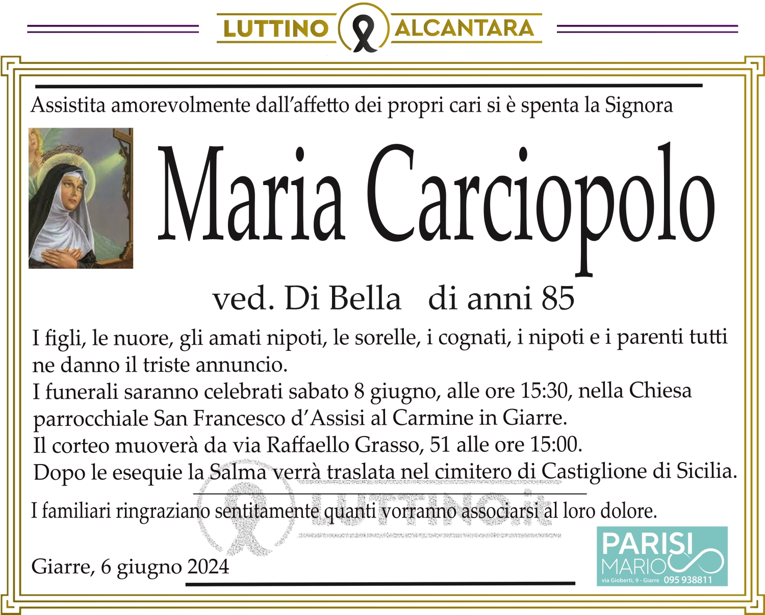 Maria  Carciopolo